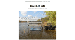 Desktop Screenshot of boatliftlift.com